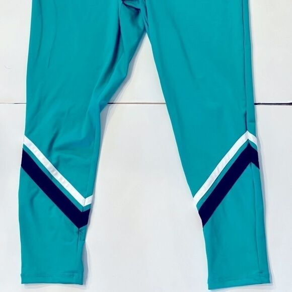 ID IDEOLOGY Women's Compression Colorblocked Side Pocket 7/8 Leggings, Reg 1x - Picture 9 of 11